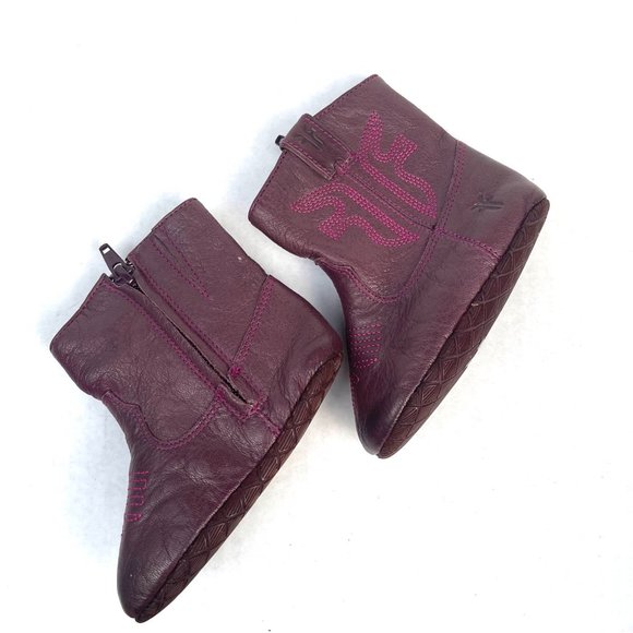 Frye Western Rodeo Crib Shoes 4 - Picture 3 of 7